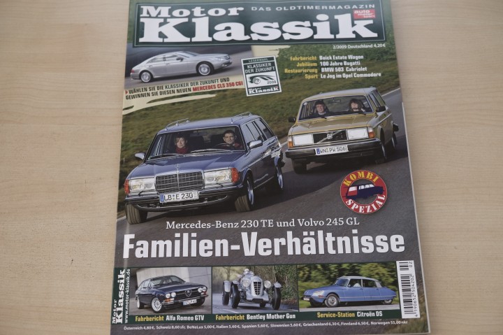 Deckblatt Motor Klassik (02/2009)